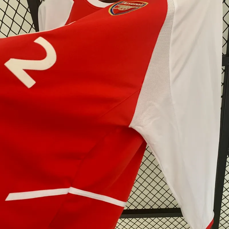 2002-2004 Arsenal Long Sleeve Jersey retro kit - 图片 5