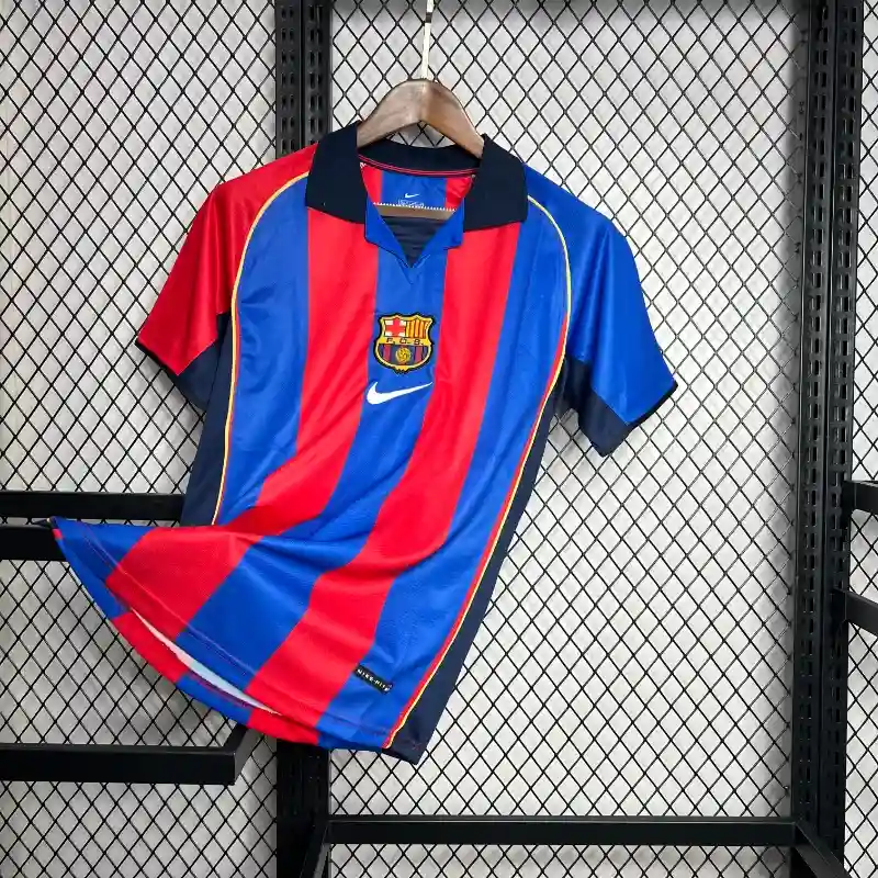 2004-2005 Barcelona Jersey retro kit - 图片 5