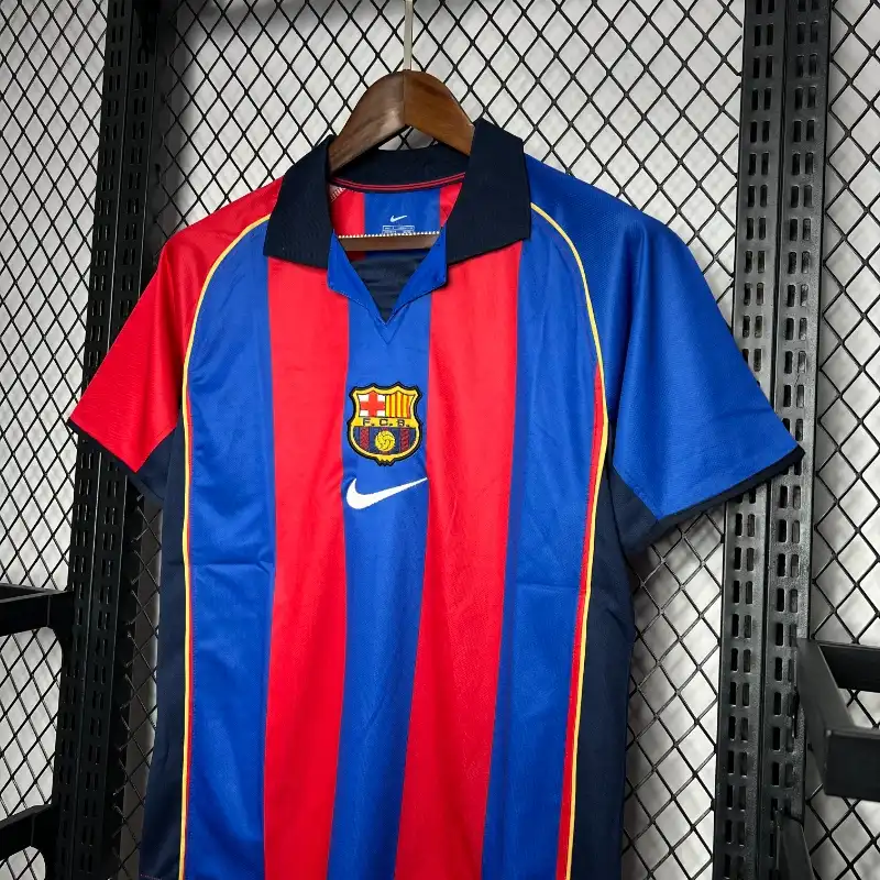 2004-2005 Barcelona Jersey retro kit - 图片 3