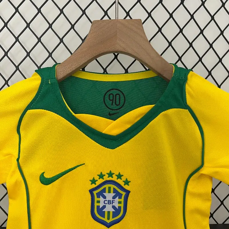 2004 Kids Brazil jersey retro kit - 图片 4