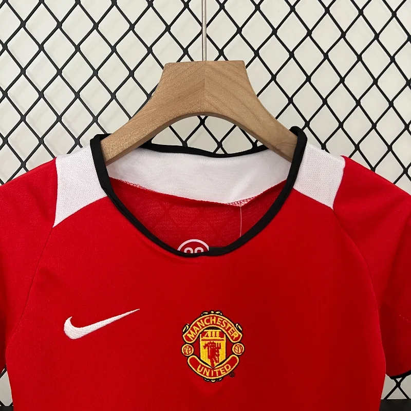 2005-2006 Kids Manchester United Jersey retro kit - 图片 4