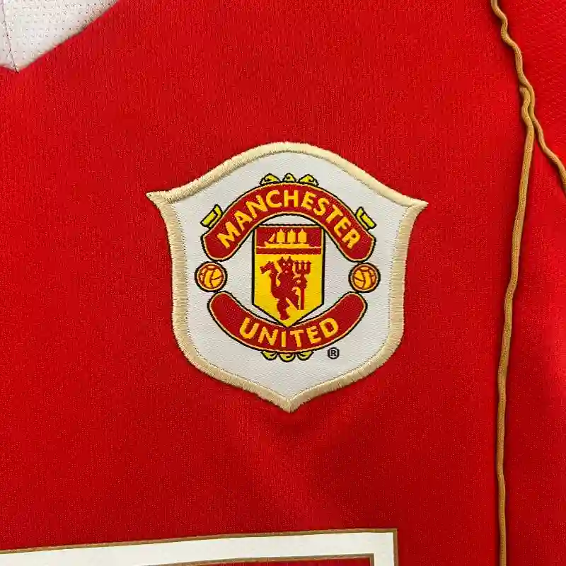 2006-2007 Kids Manchester United Jersey retro kit - 图片 3
