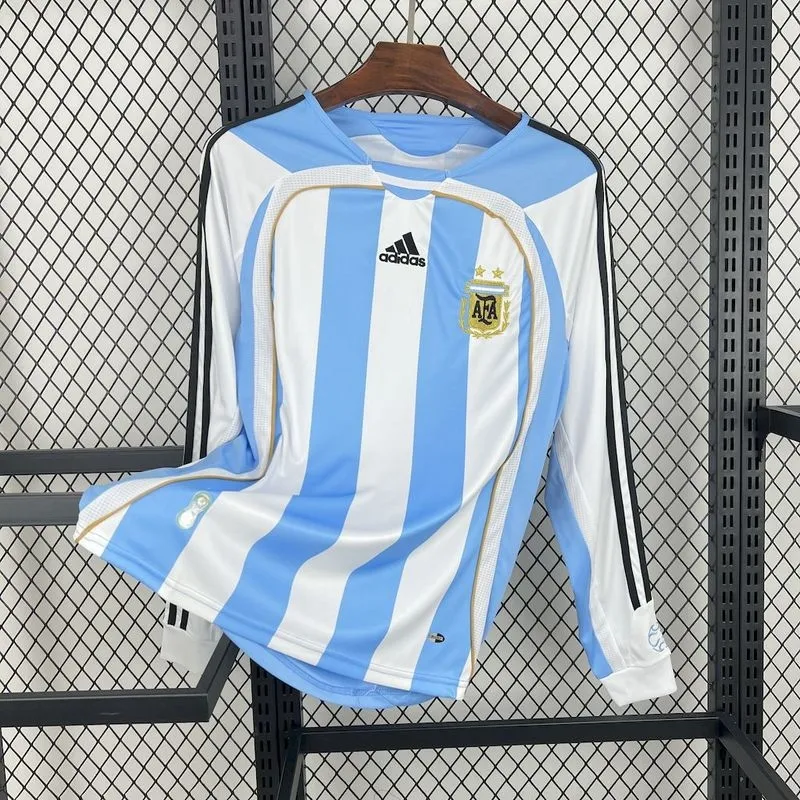 2006 Argentina Long Sleeve Jersey retro kit