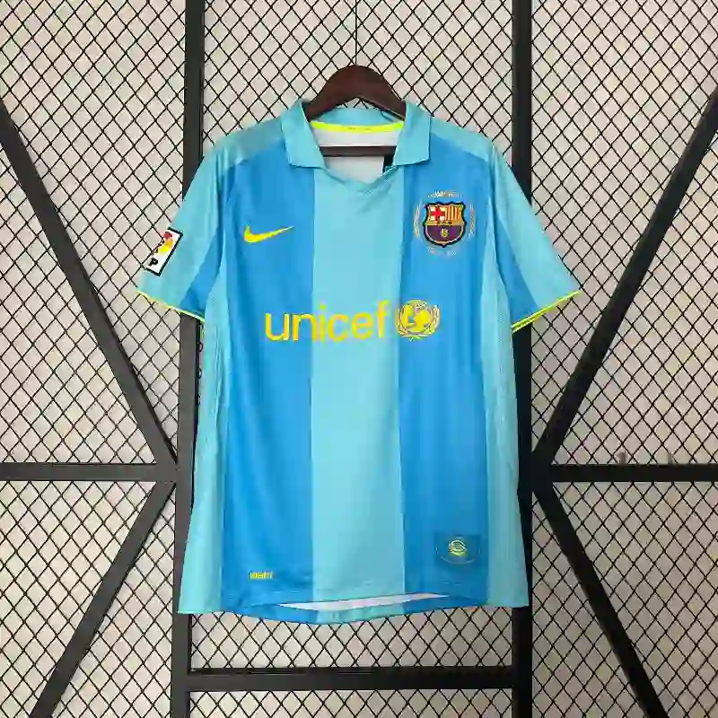 2007-2008 Barcelona Away Jersey retro kit