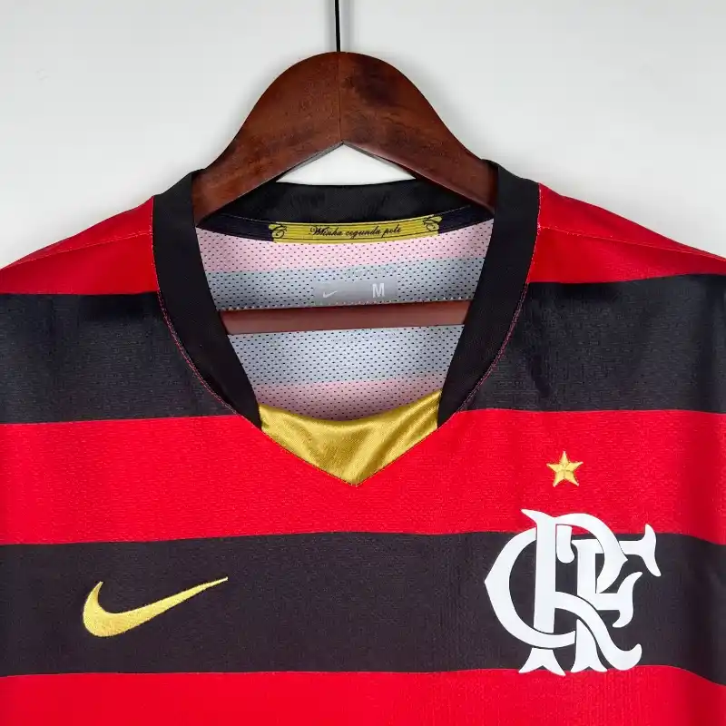 2008-2009 Flamengo Long Sleeve Jersey retro kit - 图片 4
