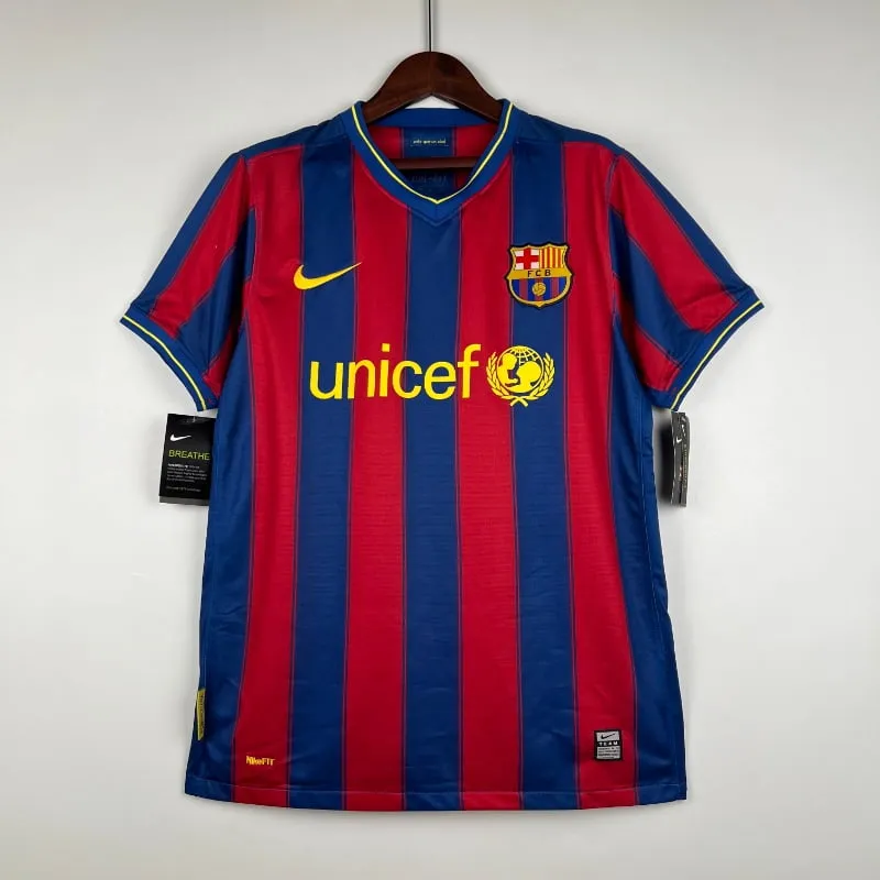 2009-2010 Barcelona Jersey retro kit