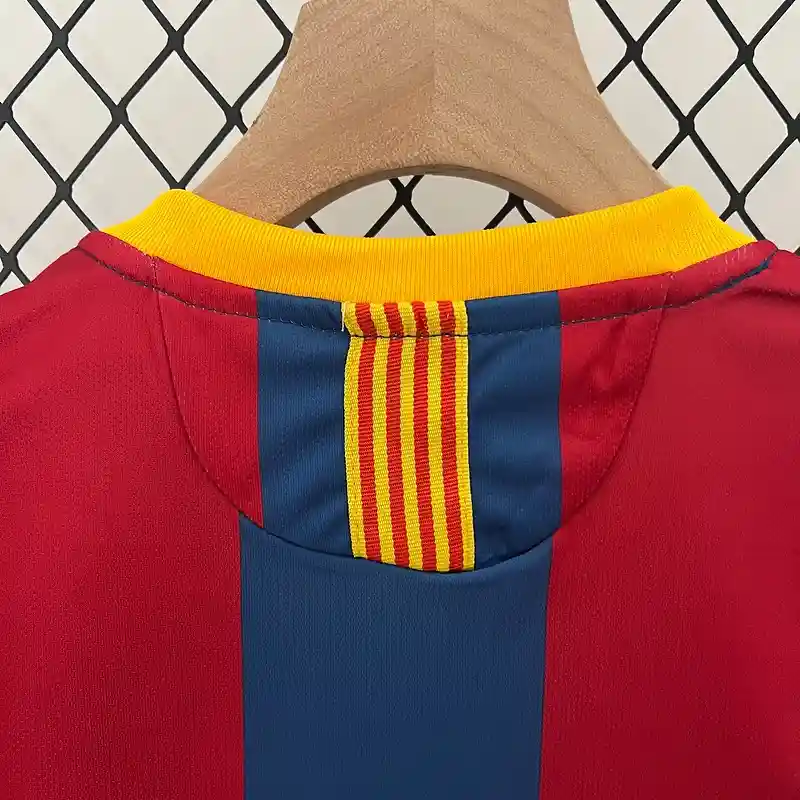 2010-2011 Kids Barcelona Jersey retro kit - 图片 7