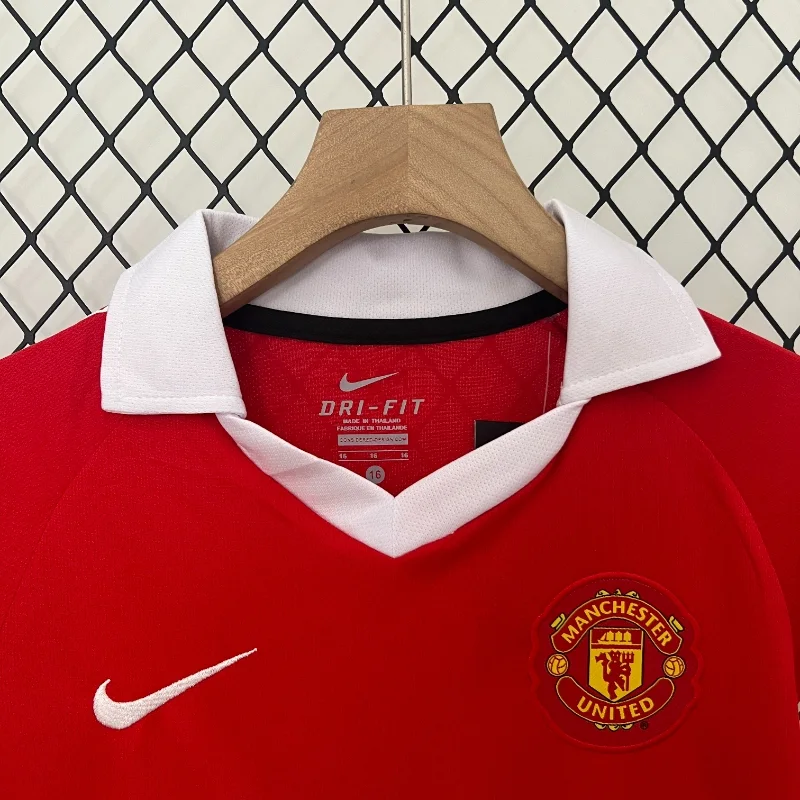 2010-2011 Kids Manchester United Jersey retro kit - 图片 4