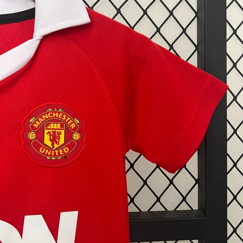 2010-2011 Kids Manchester United Jersey retro kit - 图片 5