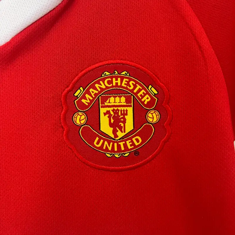 2010-2011 Kids Manchester United Jersey retro kit - 图片 3