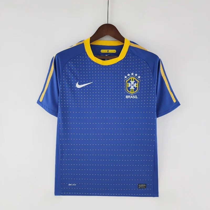 2010 Brazil Away Jersey retro kit