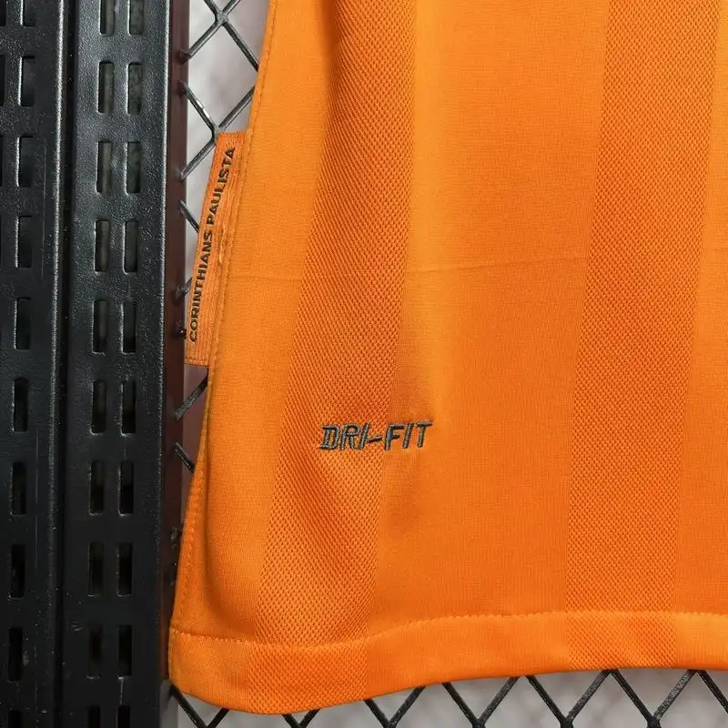 2010 Corinthians Orange Soccer retro kit - 图片 5