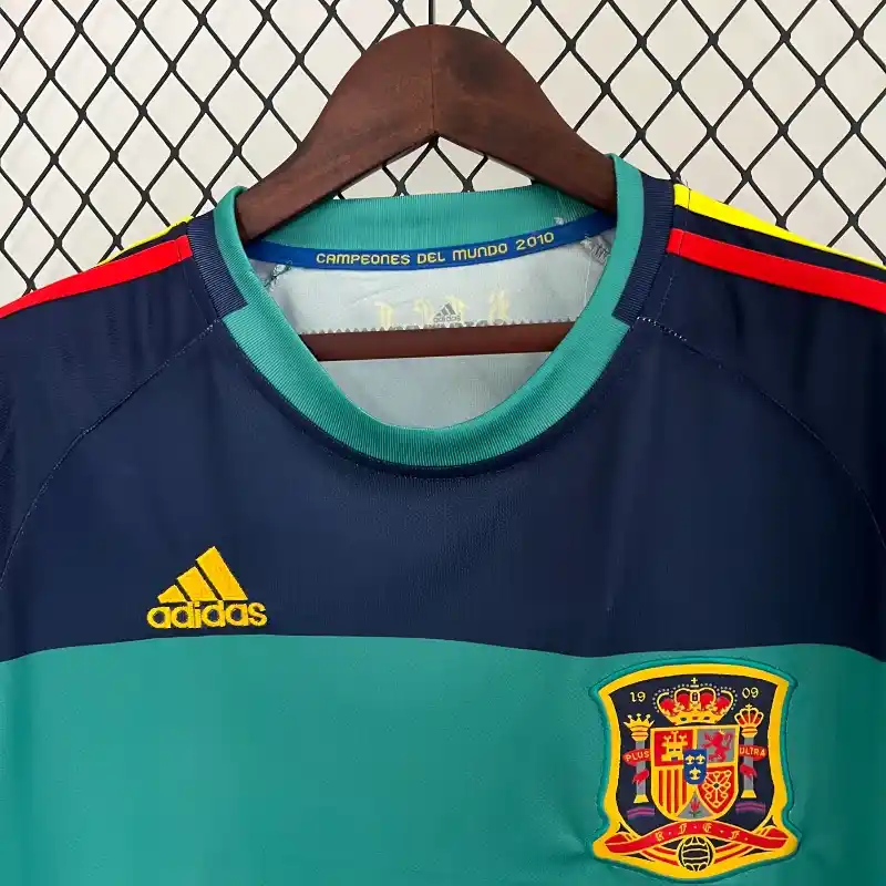 2010 Spain Goalkeeper Soccer retro kit - 图片 4