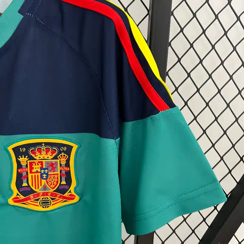 2010 Spain Goalkeeper Soccer retro kit - 图片 5