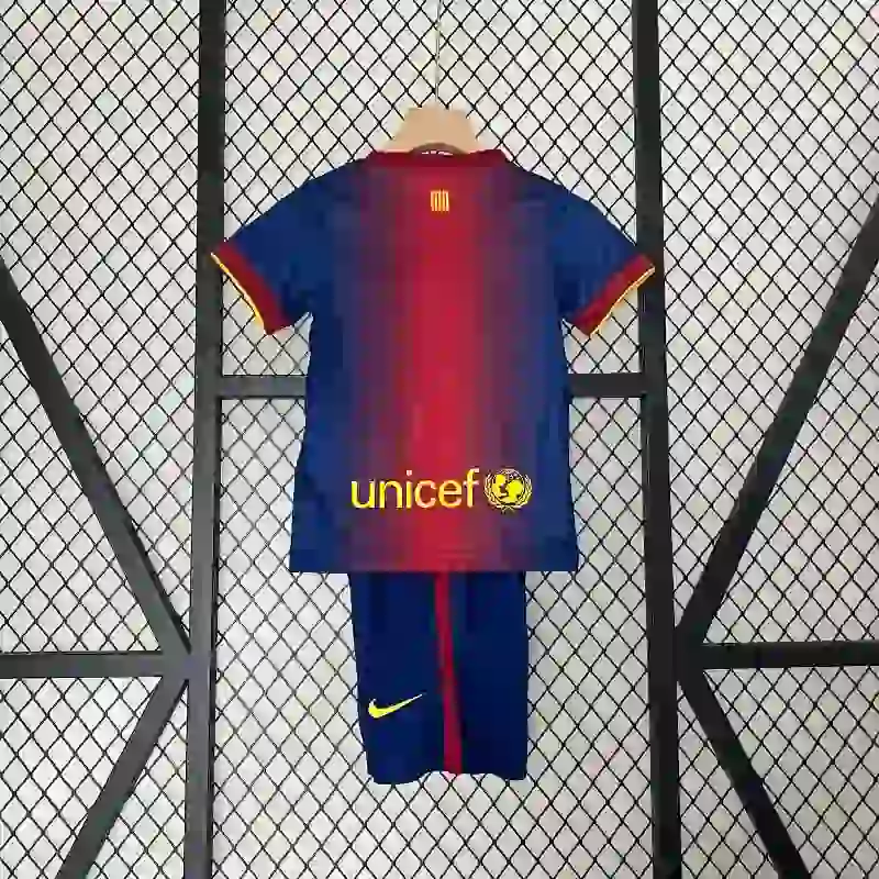 2012-2013 Kids Barcelona Jersey retro kit - 图片 8