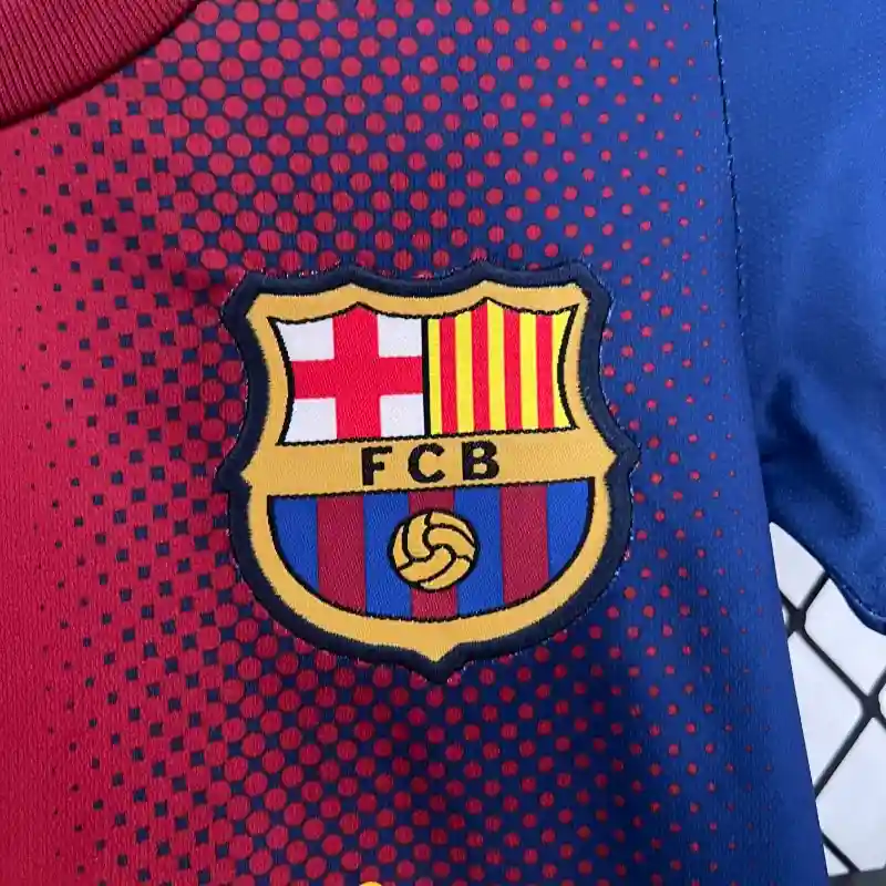 2012-2013 Kids Barcelona Jersey retro kit - 图片 3
