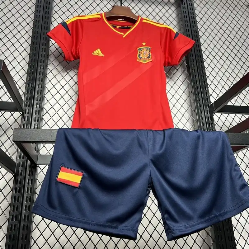 2012 Kids Spain Jersey retro kit - 图片 6