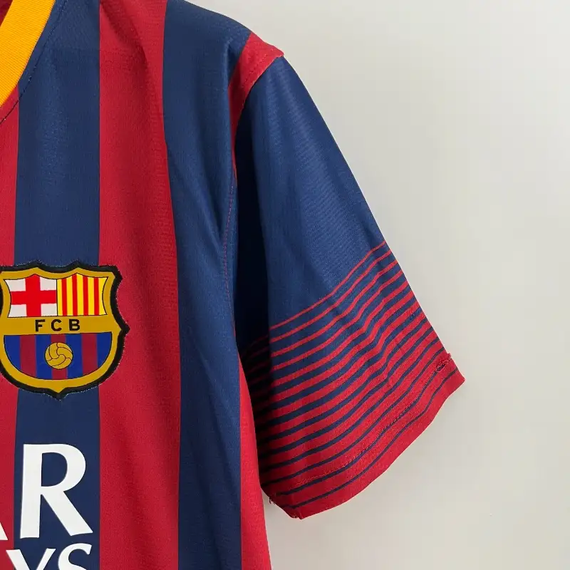 2013-2014 Barcelona Jersey retro kit - 图片 5