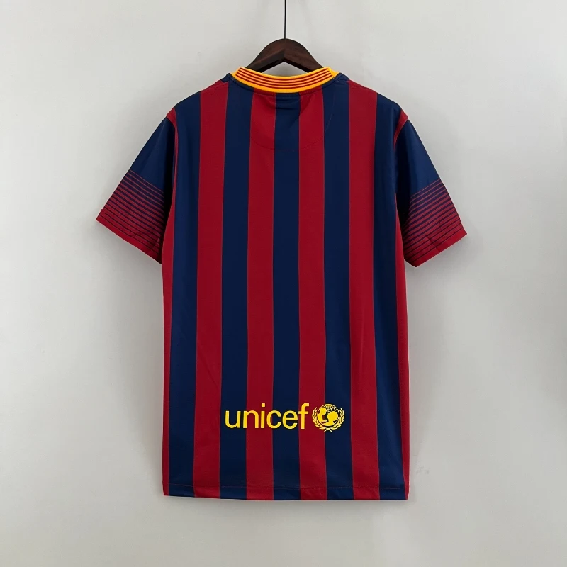 2013-2014 Barcelona Jersey retro kit - 图片 8