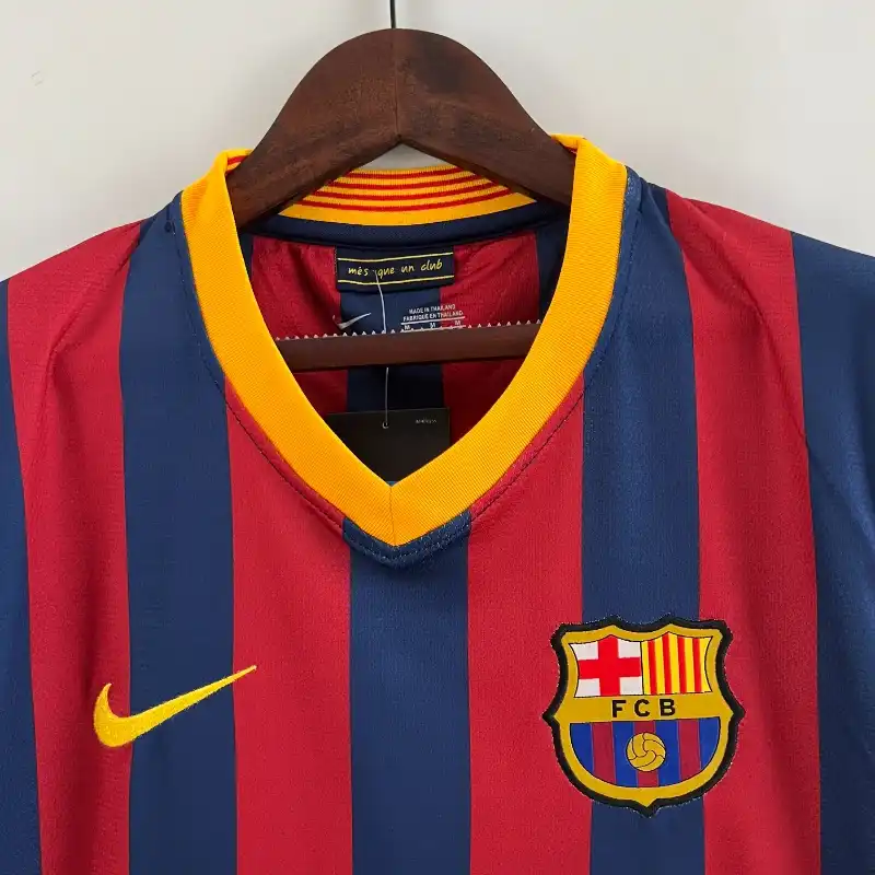 2013-2014 Barcelona Jersey retro kit - 图片 4