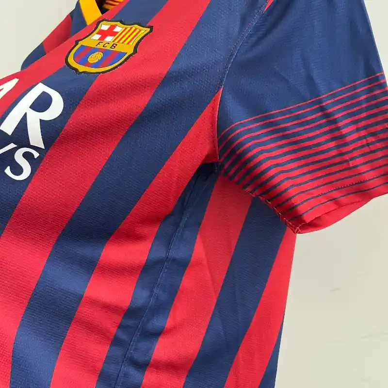 2013-2014 Barcelona Jersey retro kit - 图片 6
