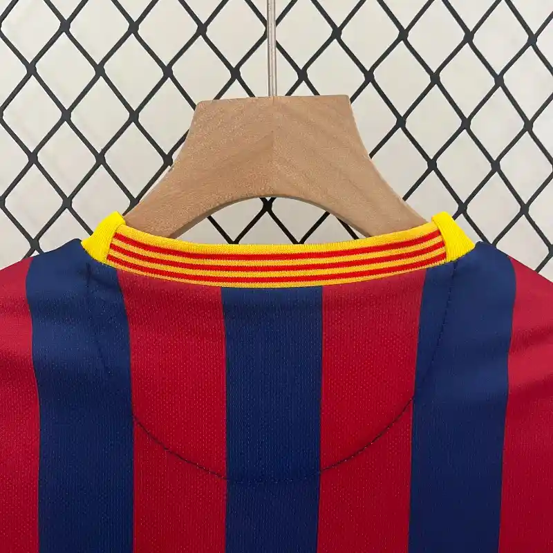 2013-2014 Kids Barcelona Jersey retro kit - 图片 7