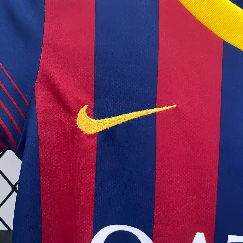 2013-2014 Kids Barcelona Jersey retro kit - 图片 2