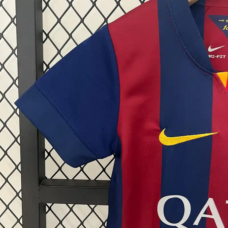 2014-2015 Kids Barcelona Jersey retro kit - 图片 5