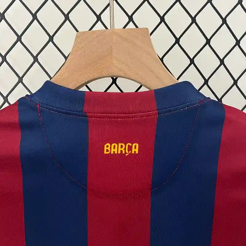 2014-2015 Kids Barcelona Jersey retro kit - 图片 7
