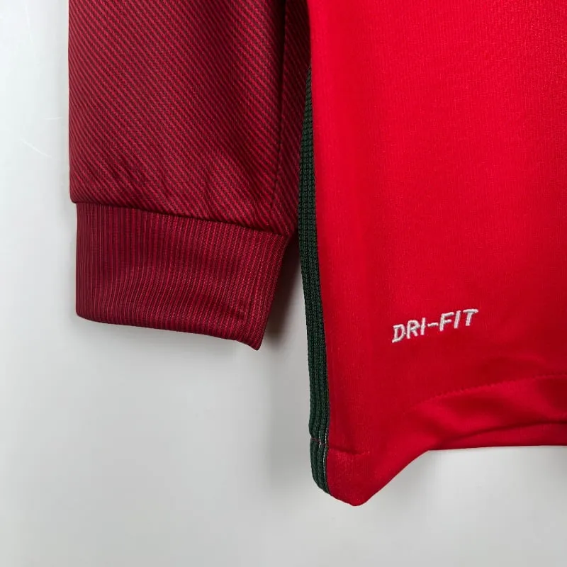 2016-2017 Long Sleeve Portugal Jersey retro kit - 图片 5