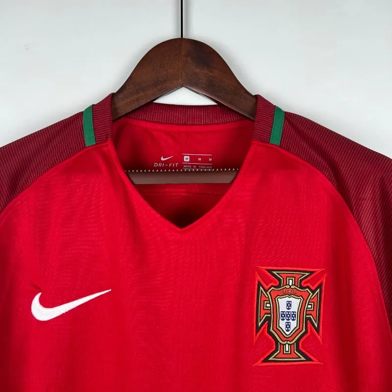 2016-2017 Long Sleeve Portugal Jersey retro kit - 图片 4