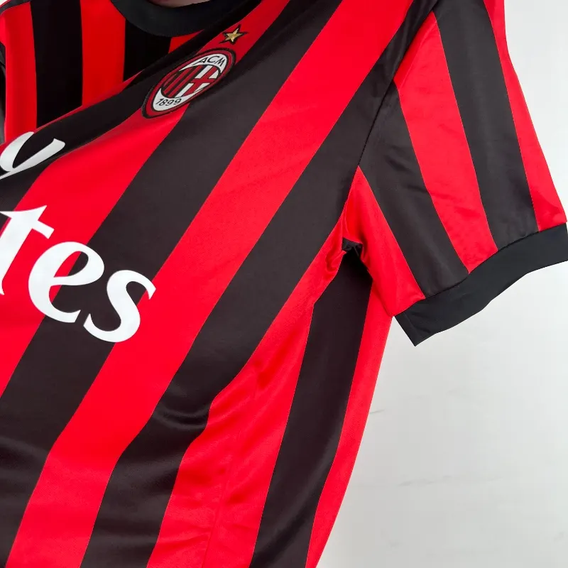 2017-2018 AC Milan Jersey retro kit - 图片 6