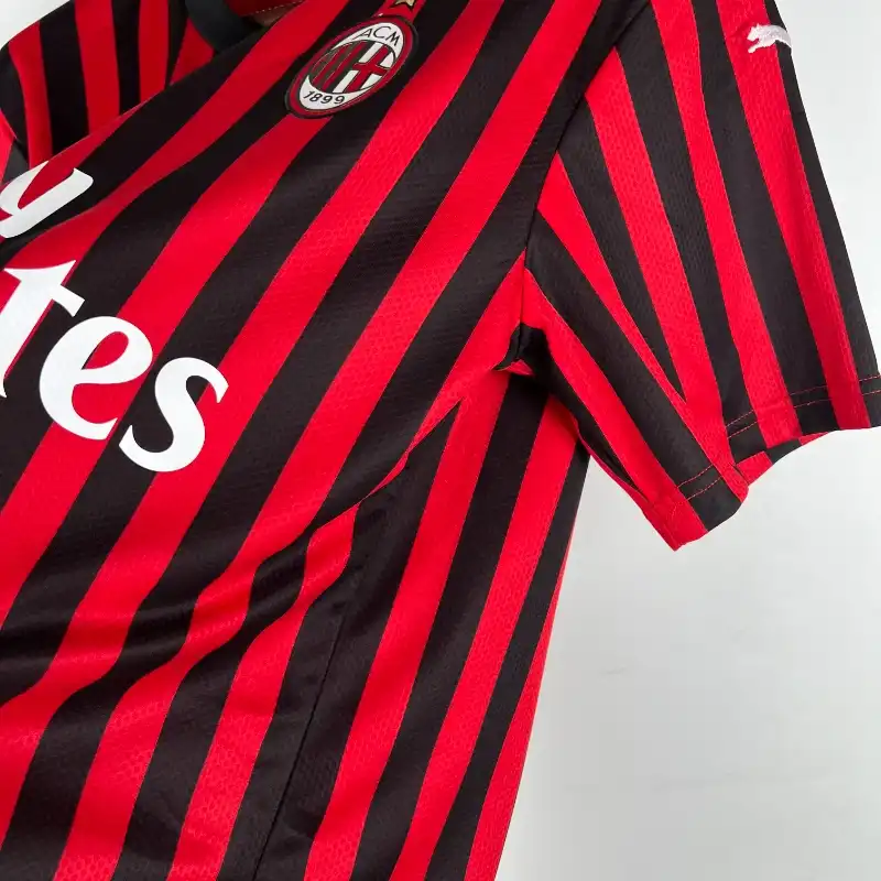 2019-2020 AC Milan Jersey retro kit - 图片 6