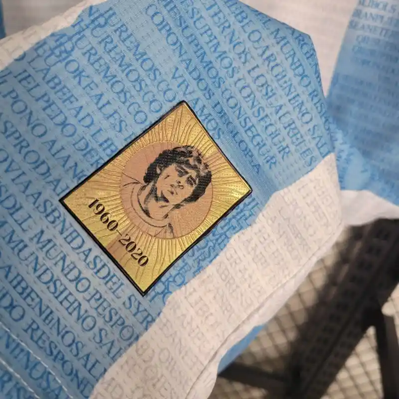 2020 Argentina Commemorative Edition Soccer retro kit - 图片 6