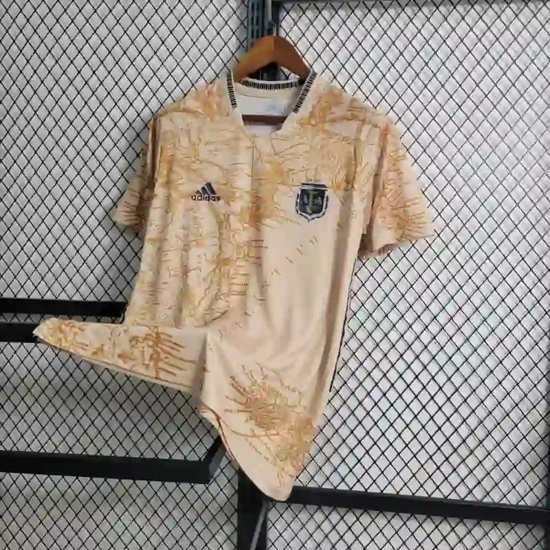 2021 Argentina Commemorative Edition Soccer retro kit - 图片 5