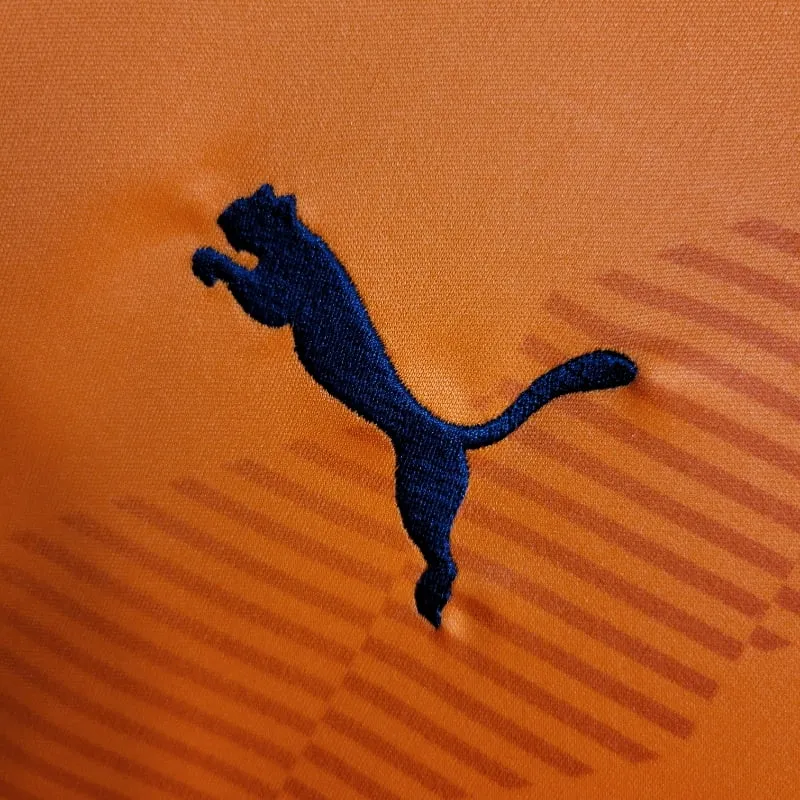2022-2023 Goalkeeper Manchester City Orange Soccer retro kit - 图片 2