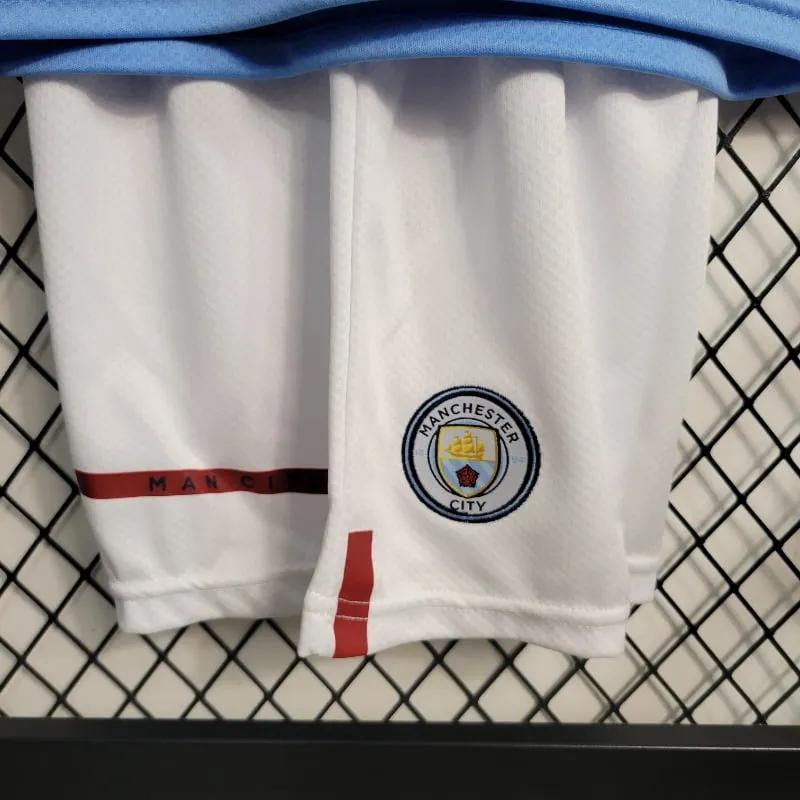 2022-2023 Kids Manchester City Jersey retro kit - 图片 5