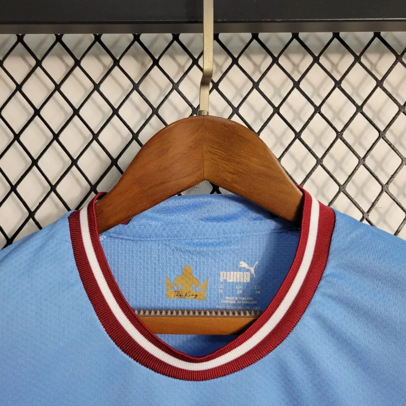 2022-2023 Kids Manchester City Jersey retro kit - 图片 3
