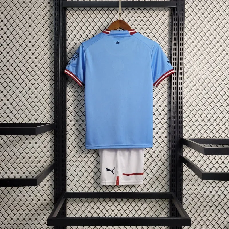 2022-2023 Kids Manchester City Jersey retro kit - 图片 8