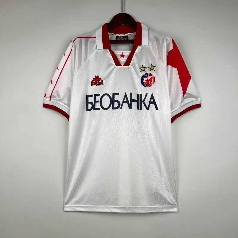 1995-1997 Red Star Belgrade Away Jersey retro kit
