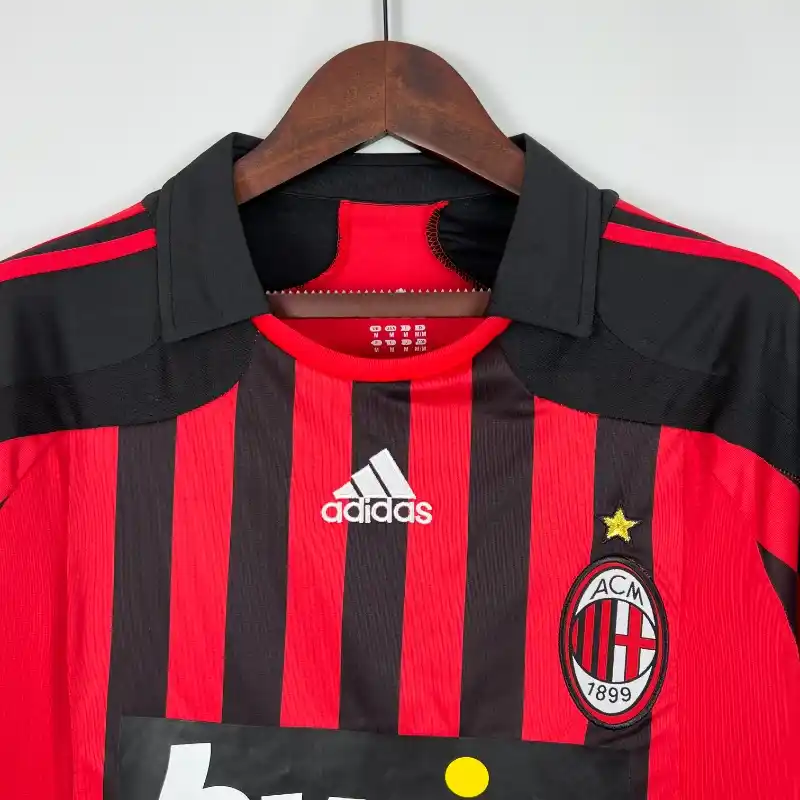 2007-2008 AC Milan Jersey retro kit - 图片 7