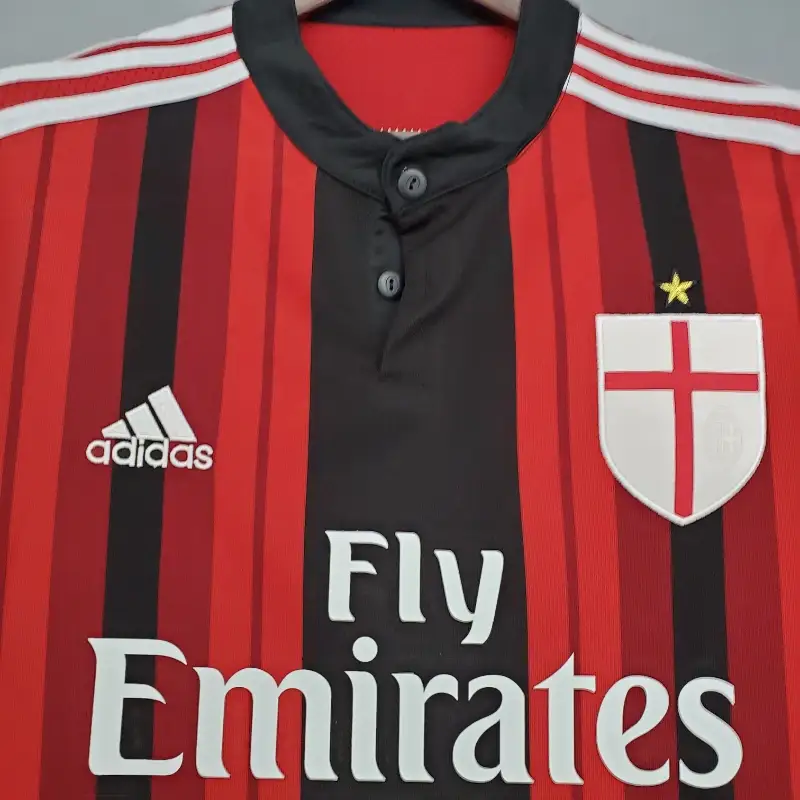2014-2015 AC Milan Jersey retro kit - 图片 7
