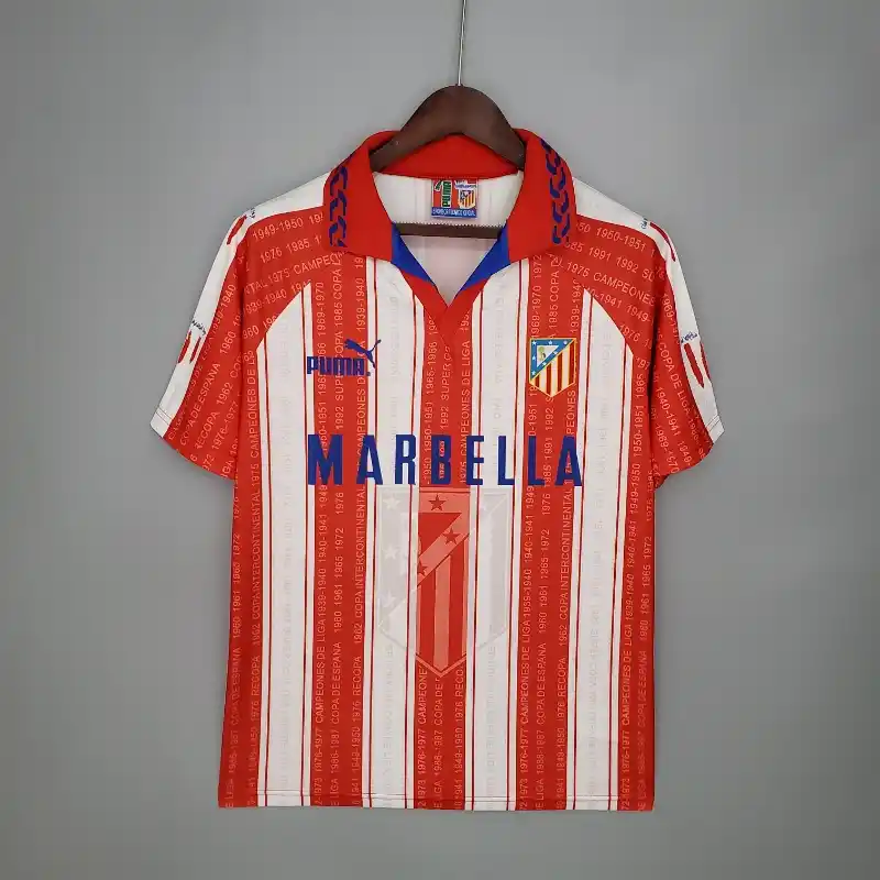 1995-1996 Atletico Madrid Jersey retro kit