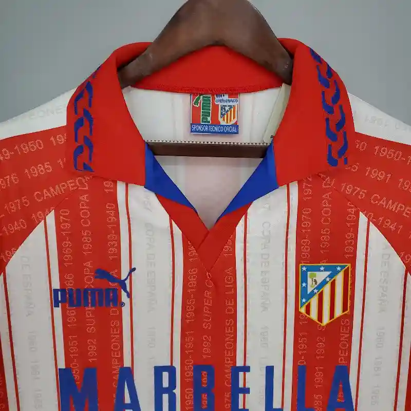 1995-1996 Atletico Madrid Jersey retro kit - 图片 7