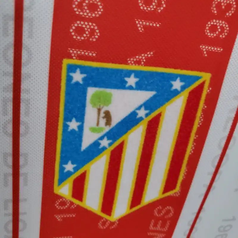 1995-1996 Atletico Madrid Jersey retro kit - 图片 2