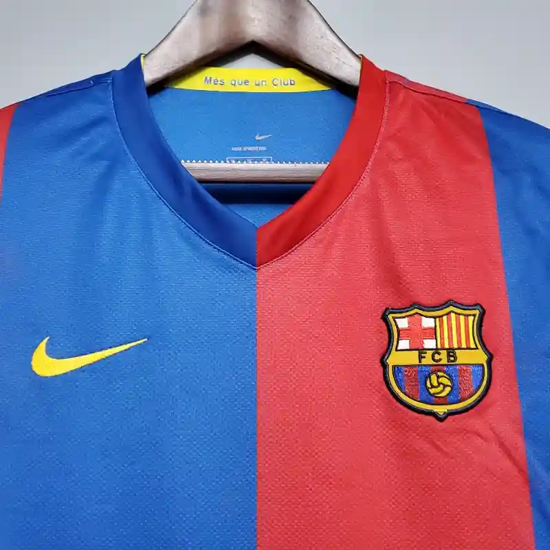 2006-2007 Barcelona Jersey retro kit - 图片 4