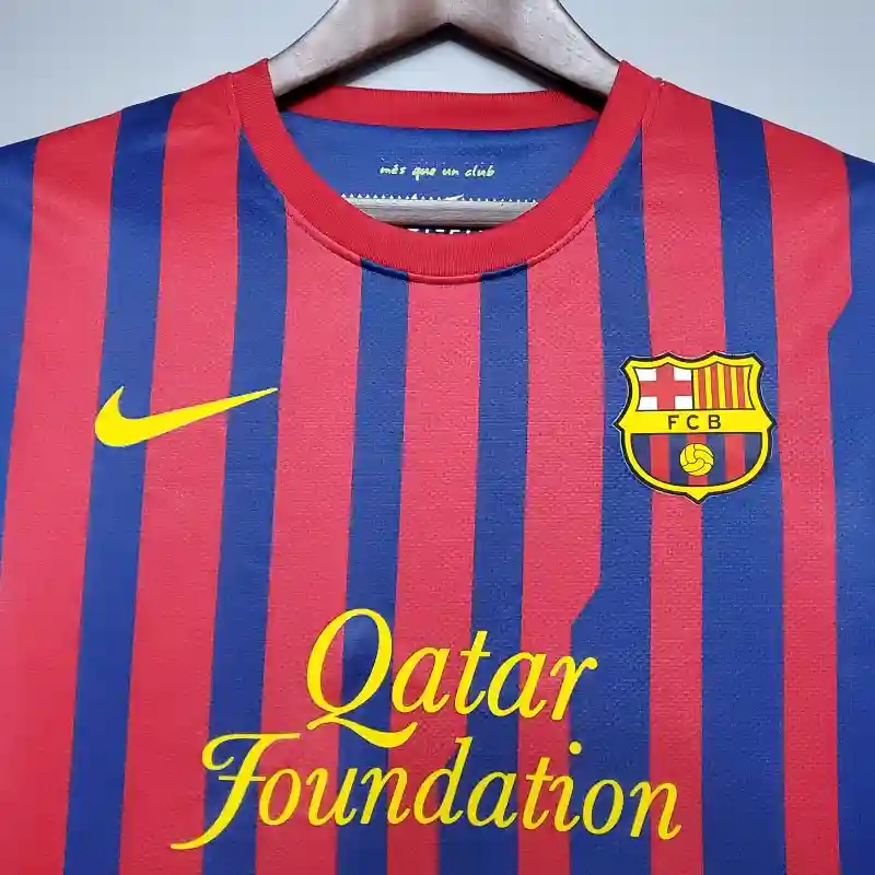 2011-2012 Barcelona Jersey retro kit - 图片 5