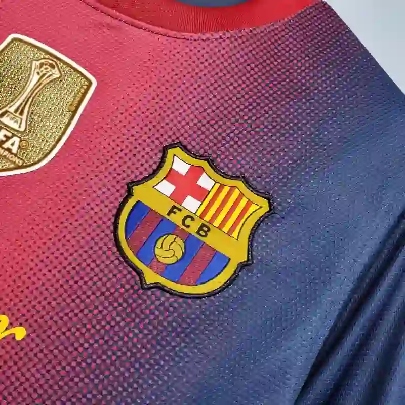 2012-2013 Barcelona Jersey retro kit - 图片 3