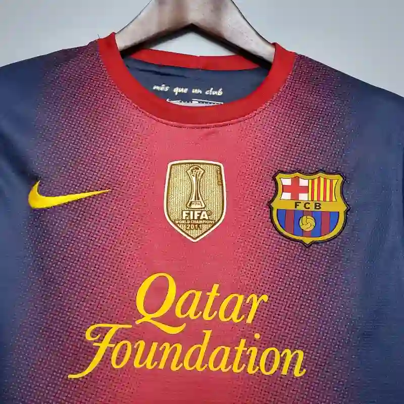 2012-2013 Barcelona Jersey retro kit - 图片 5