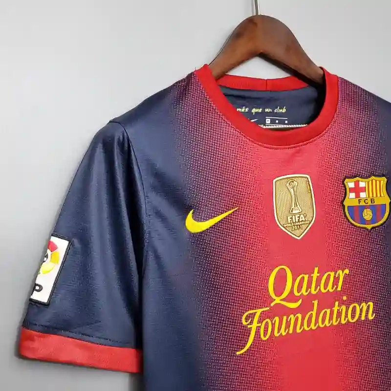 2012-2013 Barcelona Jersey retro kit - 图片 4